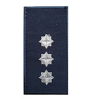 Погон 2018 ДСНС на липучці Старший лейтенант