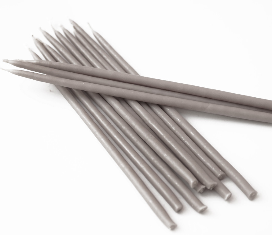 Свічка макана мала Сіра, фото 1