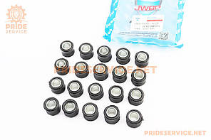 Сайлентблок амортизатора+втулка 12мм к-кт 20шт, ЧОРНИЙ