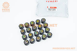 Сайлентблок амортизатора+втулка 12мм к-кт 20шт, ЧОРНИЙ