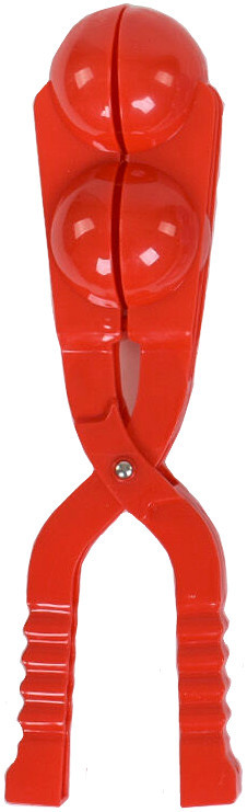 Сніжколіп на 2 сніжки, червоний, фото 1