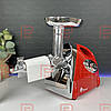 М'ясорубка Rainberg 2800 Вт з мідним мотором і гарантією 24 місяці, фото 3