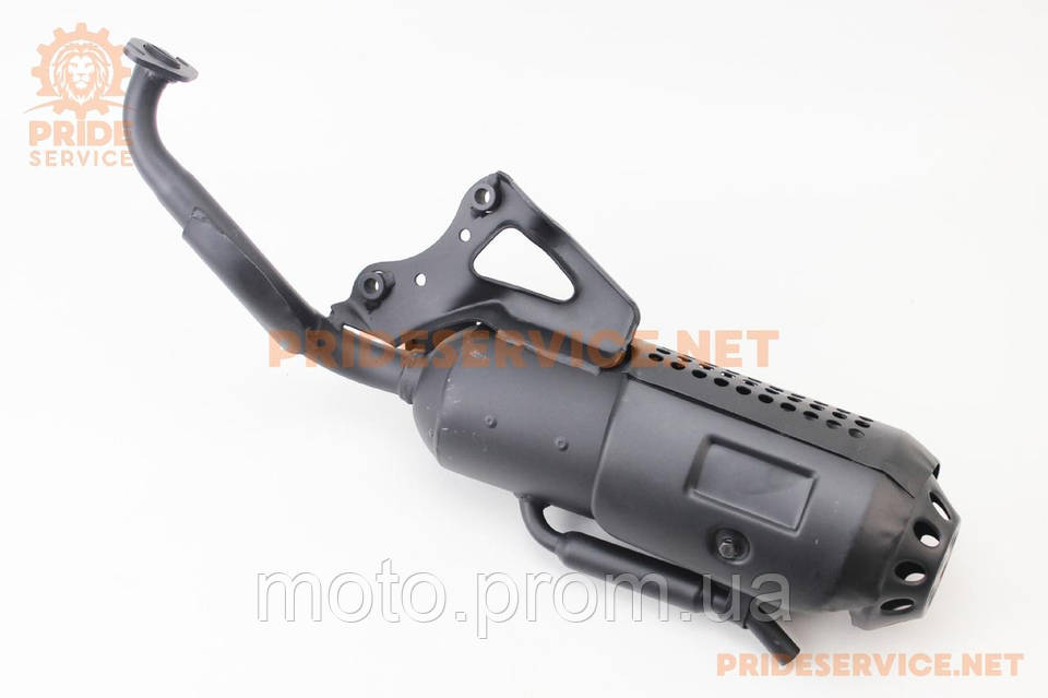 Глушитель Honda DIO ZX AF34/35, LEAD AF-48, чёрный, цена