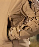 Костюм на флісі софтшел Gwild Пісок Койот Soft Shell Койот ТМ, фото 6