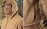 Костюм на флісі софтшел Gwild Пісок Койот Soft Shell Койот ТМ, фото 7