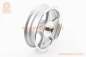 Диск передній литий MT2,50x10 d12мм (диск гальм. 3 болти) "5 променів" сірий