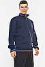 Кофта чоловіча на флісі синього кольору 193831P, фото 2