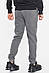 Спортивні штани чоловічі на флісі сірого кольору р.M 191964M, фото 3