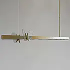 Підвісна сучасна люстра з метеликами P616GD, фото 2