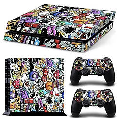 Наклейка PS4 Fat вінілова наклейка Choice для Sony PlayStation PS4 Fat DualShock 4 Brains, 8544169 — 933