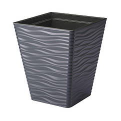 Горщик для квітів Sahara kwarro-30 антрацит Form-Plastic, 8732309 — 980