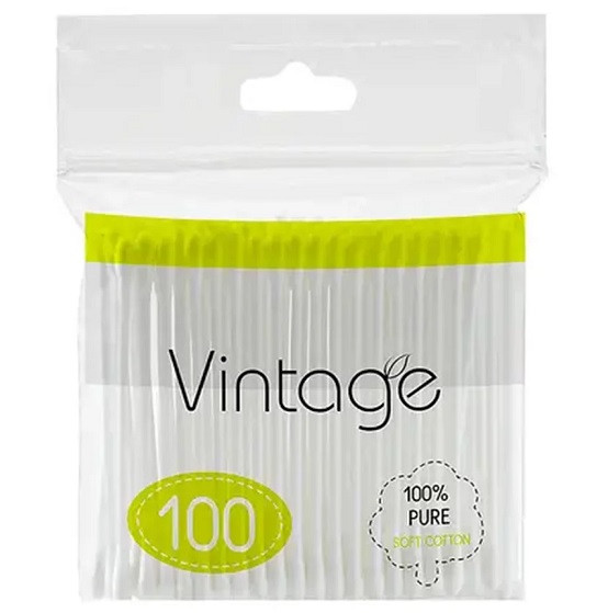 Ватні палички Vintage 100 штук