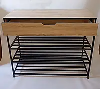 Консольний столик з висувною скринькою LOFT-600