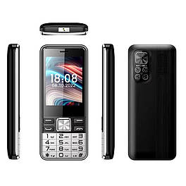 Мобільний телефон Tkexun S5630 (S-Mobile S5630) black 4SIM кнопкова дзвонилка