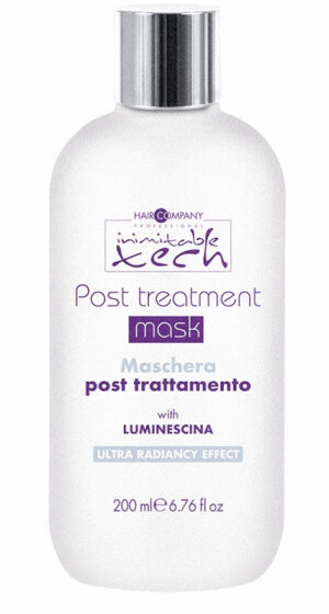 Маска стабілізуюча з екстрактом шовку та алое вера Hair Company Inimitable Style Post Treatment Mask 200 мл, фото 1