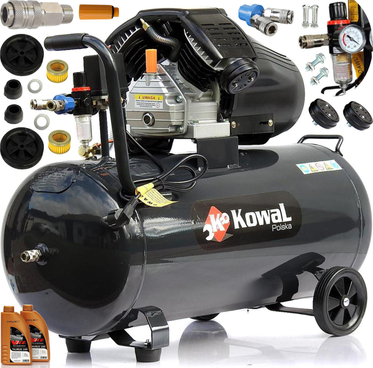 Оливний компресор Kowal Polska SBN-ZV2048 100l 12bar