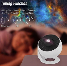 Проектор-нічник зоряного неба Galaxy Projector 13 в1 , BL DQY02 сірий, фото 4