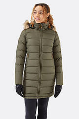 Пуховик жіночий Rab Deep Cover Parka QDB-33 10 Оливковий (821468972582), 8732827 — 269