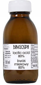 BINGOSPA Молочна кислота 80% пілінг 100 мл