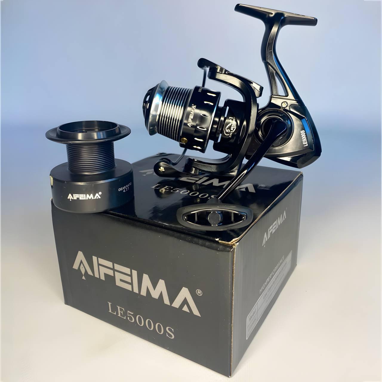 Фідерна котушка Feima LE 4000S (5+1bb) з конусною шпулею, фото 1