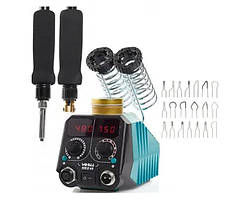 Станція для випалювання YIHUA 939D-VII, подвійна, 48 W (max. 150W) + 20шт насадок