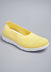 Балетки жіночі 343391 р.38 (24) Fashion Жовтий, 8609575 — 406