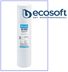 Картридж (20мк) із поліпропіленової нитки ВВ20 Ecosoft 4,5"x20" 20 мкм (CPN452020ECO)