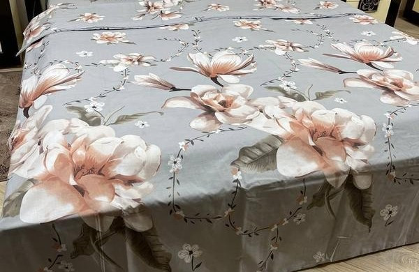 Наволочка бязь 80х80 см., принт: Магнолія