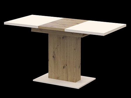 Столовий стіл Doros Бостон Дуб Артізан/Кашемір 150х70х79, фото 2