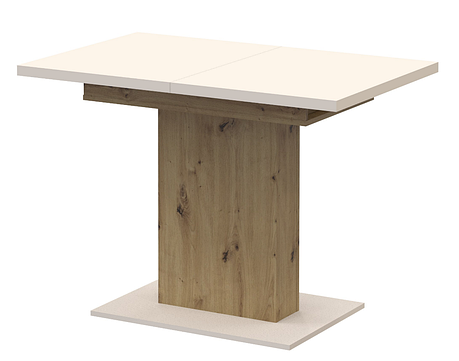 Столовий стіл Doros Бостон Дуб Артізан/Кашемір 150х70х79, фото 1
