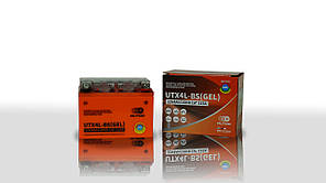 Акумулятор 12 v 4ah YTX4L-BS OUTDO (GEL) жовтогарячий 113*70*85, фото 2