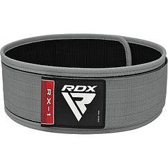 Пояс для важкої атлетики RDX RX1 Weight Lifting Belt Grey S, 8710825 — 369