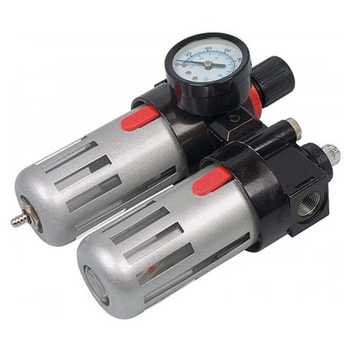 Фільтр повітряний 1/2", 10 атм для компресора регулятор тиску MIOL 81-430, фото 1