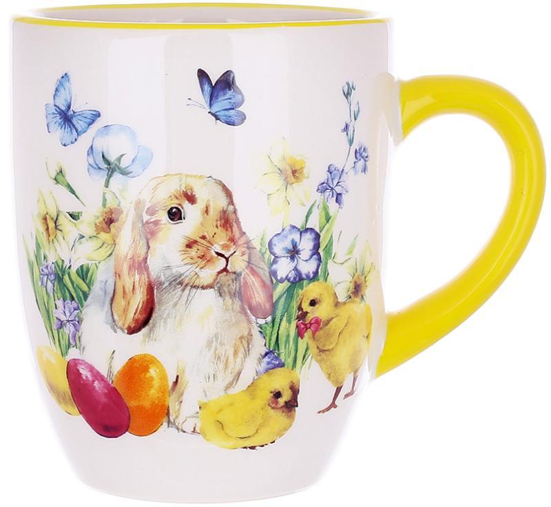 Кухоль керамічний "Happy Easter" Свято весни 340 мл, фото 1