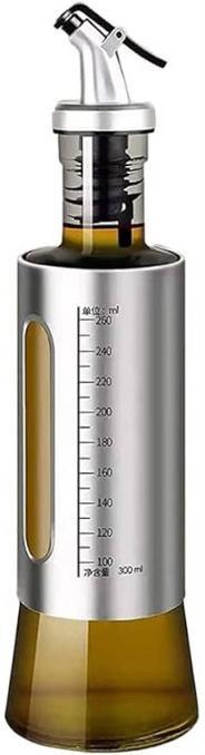 Дозатор скляний Empire для олії, оцту, соусів 300 мл із розміткою, фото 1