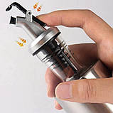 Дозатор скляний Empire для олії, оцту, соусів 300 мл із розміткою, фото 6