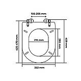 Кришка для унітазу Kalamata, AWD02181909, фото 2
