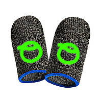 Ігрові напальчники Flash Q з нейлоном світиться логотип на телефон 1 пара PUBG Call Of Duty Standoff 2