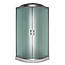 Душовий бокс Delfi 61 Loki White 100x100x210 низький піддон, фото 4