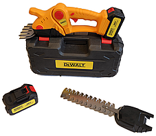 Акумуляторний кущоріз Dewalt  (48V 6.0Ah), садові ножиці для саду