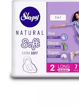Прокладки гігієнічні Sleepy Soft Long-2 №7 (280 mm)