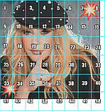 (Електронна)Схема для вишивання хрестиком або петитом: "Алла Пугачова", фото 3