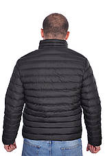 Куртка чоловіча демісезонна Armani 24-1294 чорна, фото 5
