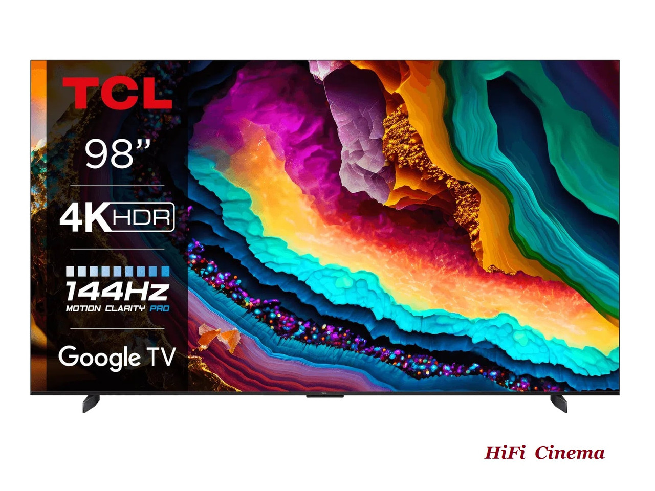 Телевізор 98 дюймів TCL 98UHD870 ширина 218 см 4K 144Гц