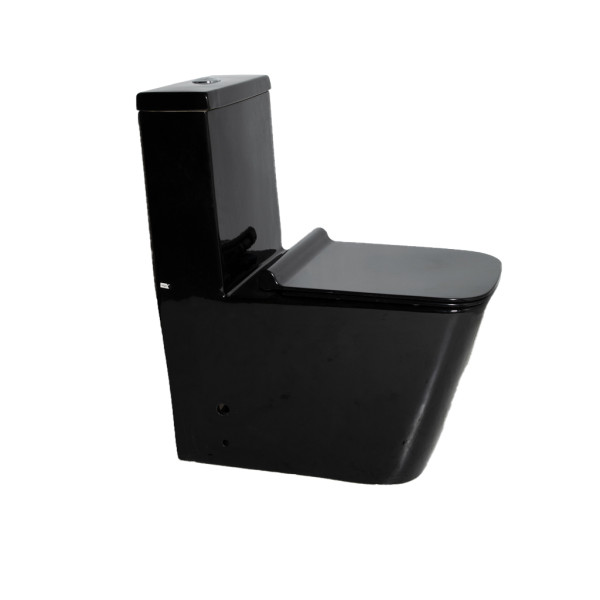 Унітаз-моноблок Insana Jager підлоговий чорний