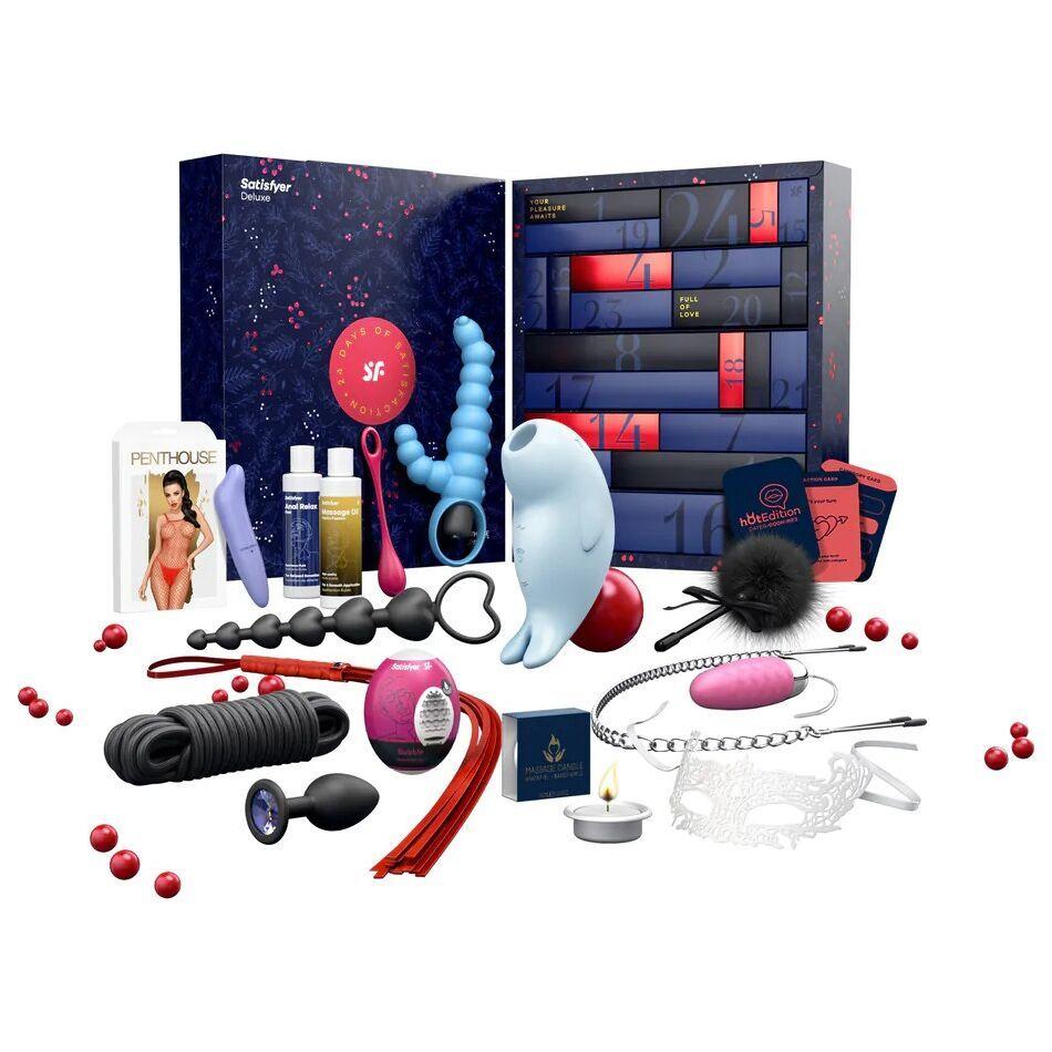 Подарунковий набір Satisfyer Deluxe Advent Calendar 2024 (м'ята упаковка!!!!