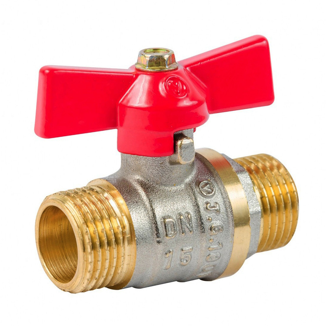 Кран кульовий 1" пн жб (газовий) Valve JG BRAS 59