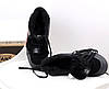 Чоловічі зимові кеди Vans SK 8 mid Winter Totak Black Ванс СК8 високі чорні кеди зимові з хутром, фото 10