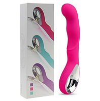 Вибратор женский с гладкой поверхностью для точки G Вибростимулятор вагинальный с ручкой Интимная игрушка USB