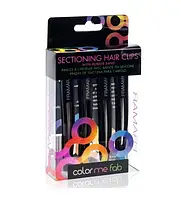 Набір затискачів з еластичною вставкою Framar Elastic Sectioning, чорні 4шт (91000)